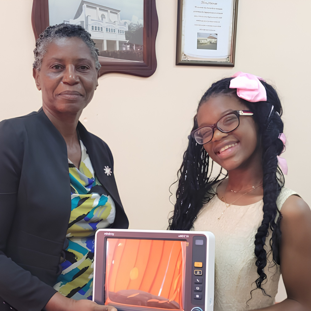 12-year-old Jamaican Canadian prodigy, Jazmin Headley donates to Jamaican hospitals
